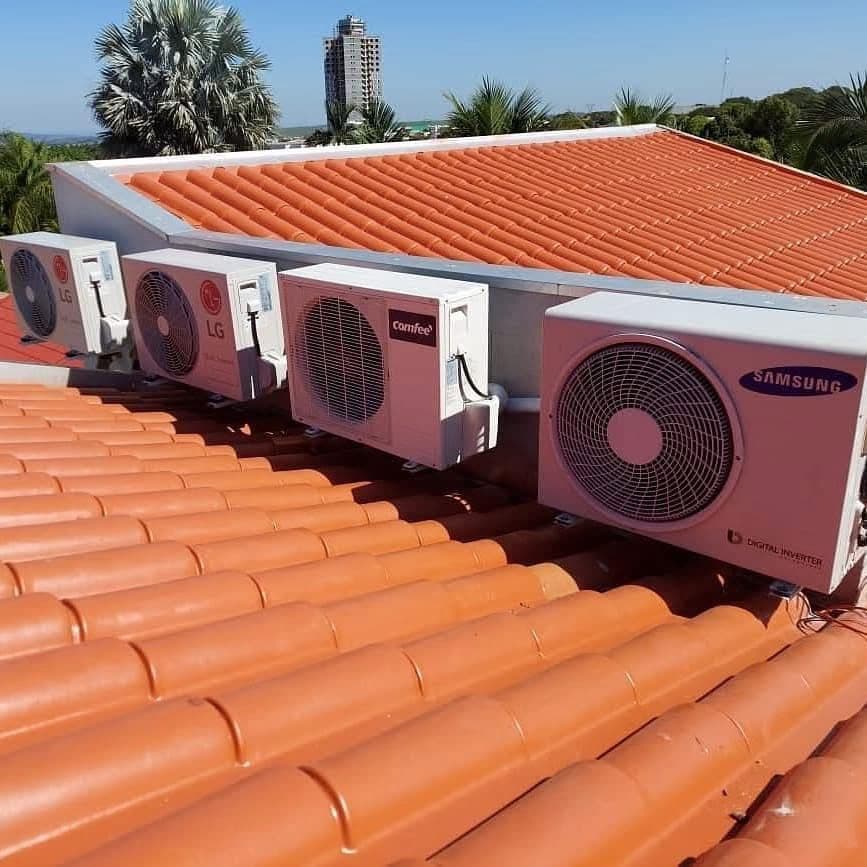 Instalação de ar-condicionado pela Conceito